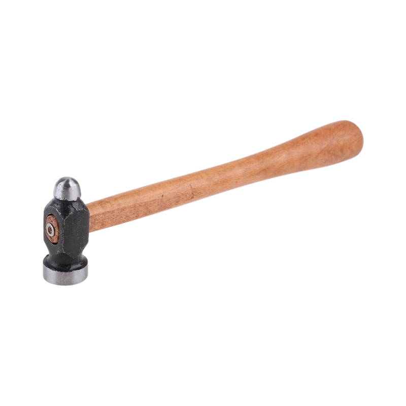 Title 1, Round Head Hammer with Wooden Handle Jewelry Ma...