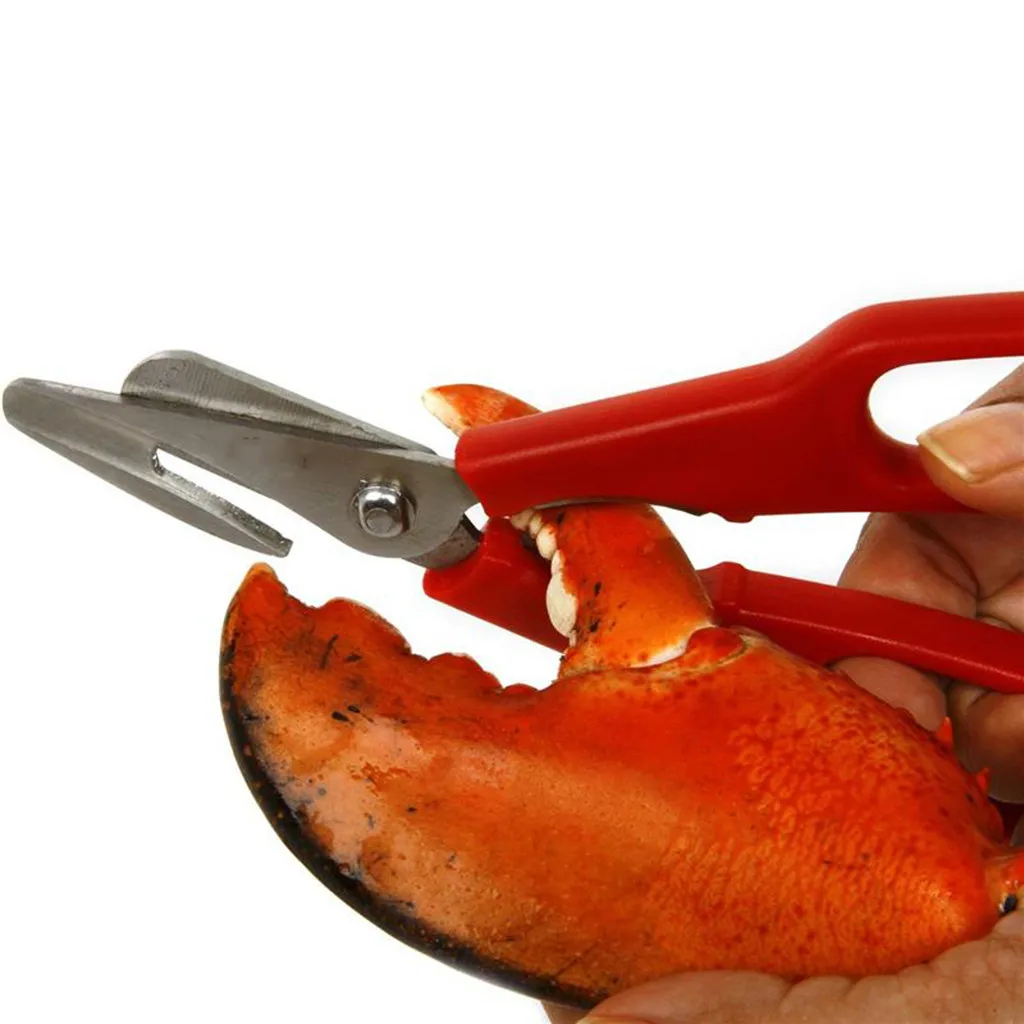 Клещи краба. Ножницы кухонные Tescoma Presto Seafood для креветок. Ножницы для краба. Ножницы для чистки краба. Ножницы для лобстеров.
