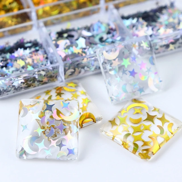 CLEARANCE Starglittersequins Nail Art Resinepoxycraft 