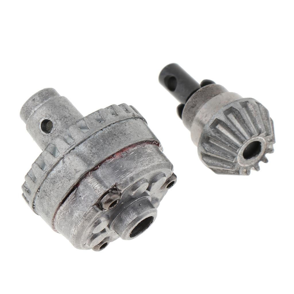 2xRC Car Metal Teeth Differential Pinion Driven Gear for HG-P407 RC Crawler