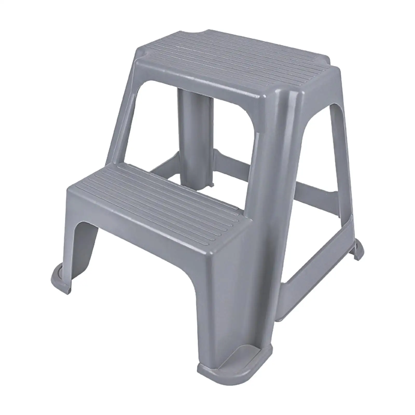 2 Step Stool Dual Height Stepping Stool Stepstool for Kids Elderly Toddlers