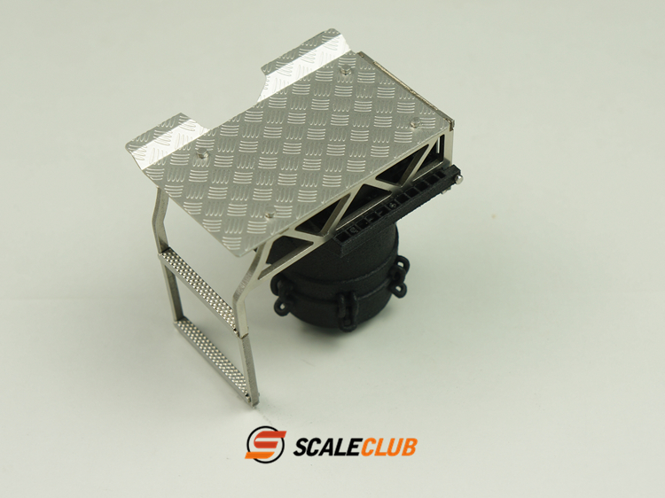 1 Set Scaleclub Modell 1/14 für Iveco Luftfilter Lufteinlass Metall-Treppenstufenmodell – Detail 11