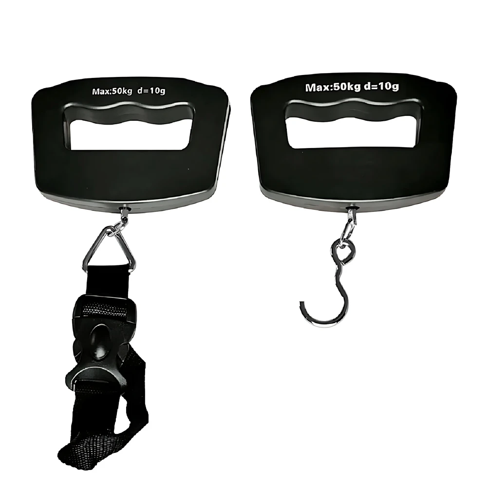 Title 15, 50kg Digital Luggage Scale Portable Suitcase Sc...