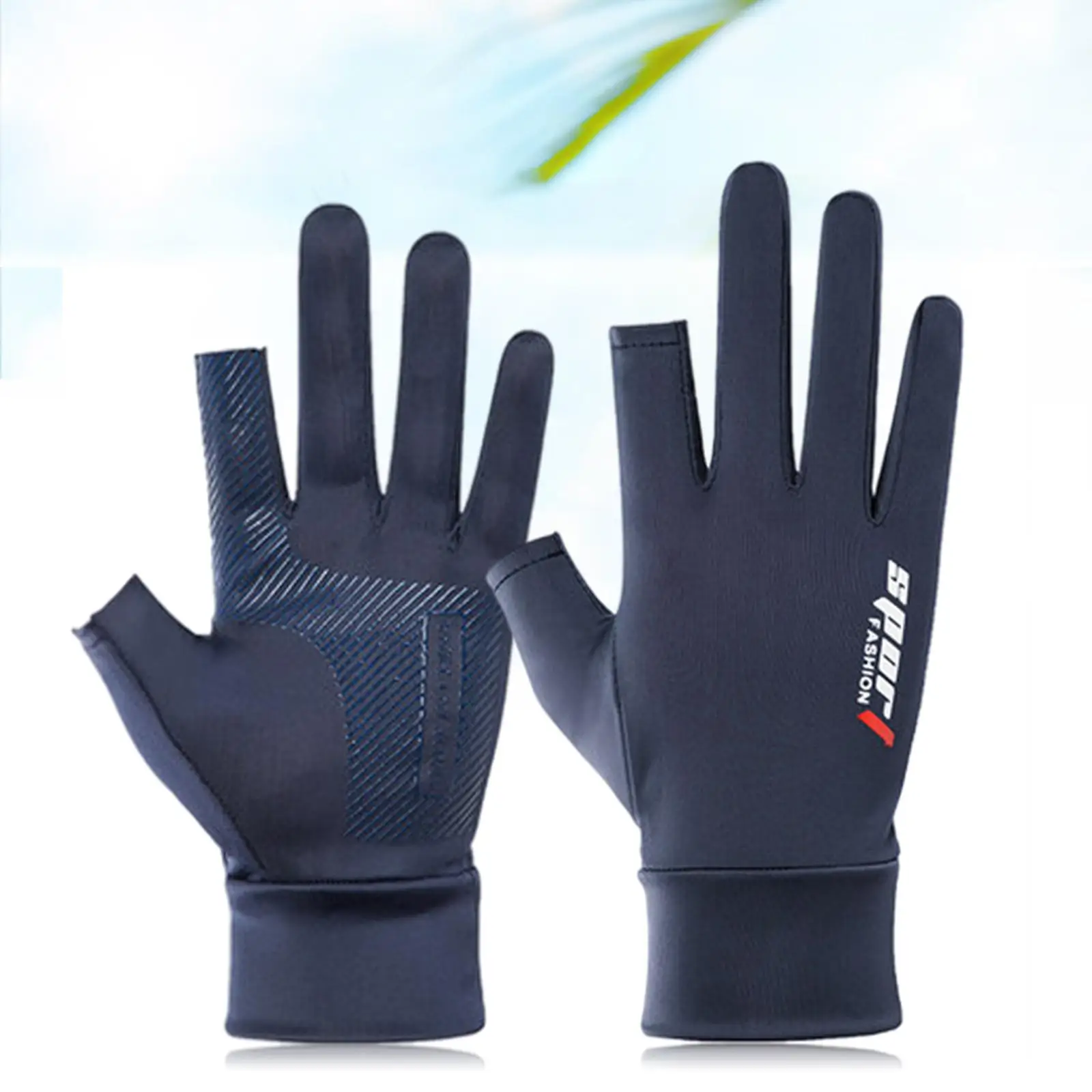 2  Bike Gloves Cycling Gloves  Full Finger Half Finger  Non- Protective for 