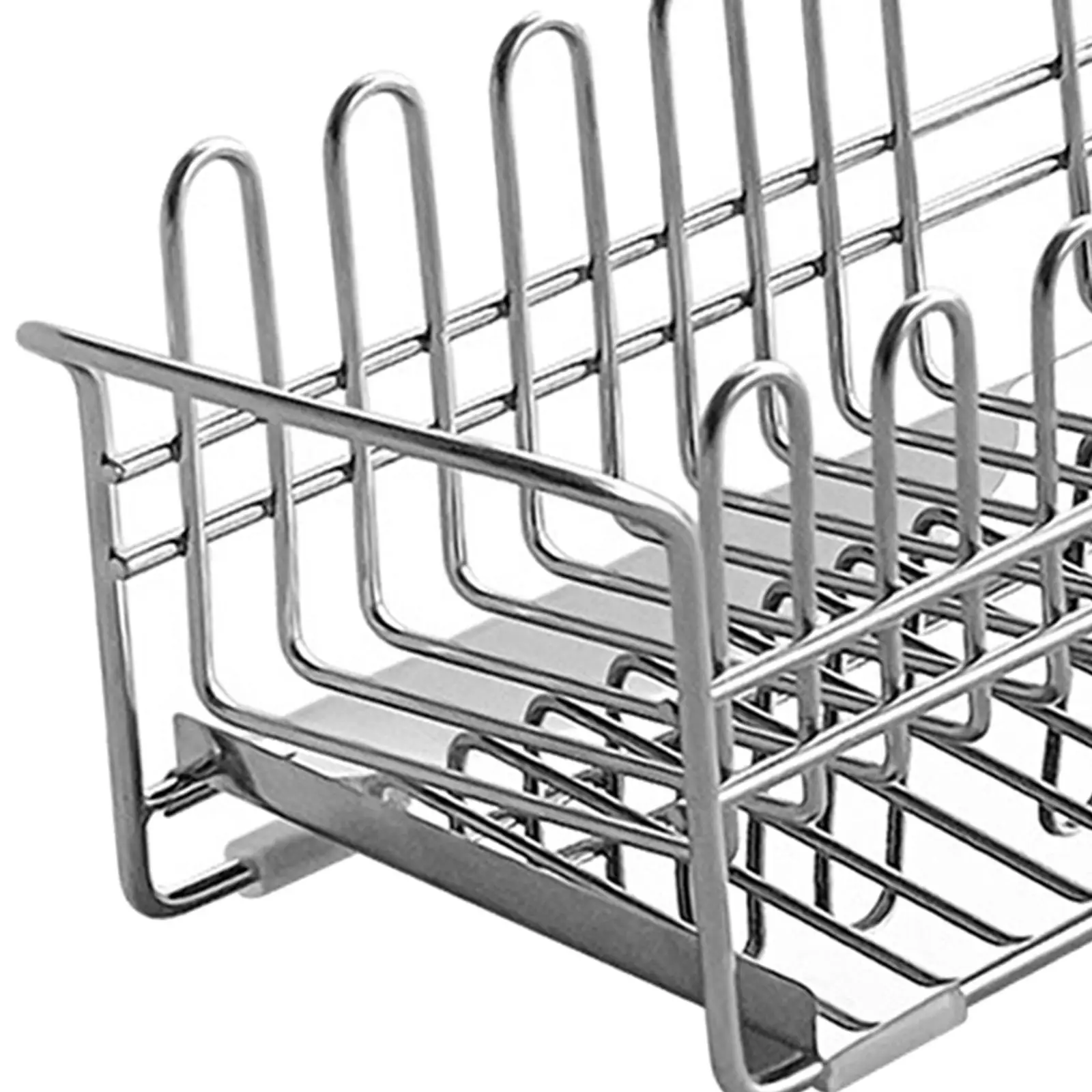 Sink Caddy Drain Holder Dish Drying Rack for Kitchen and Bathroom Countertop