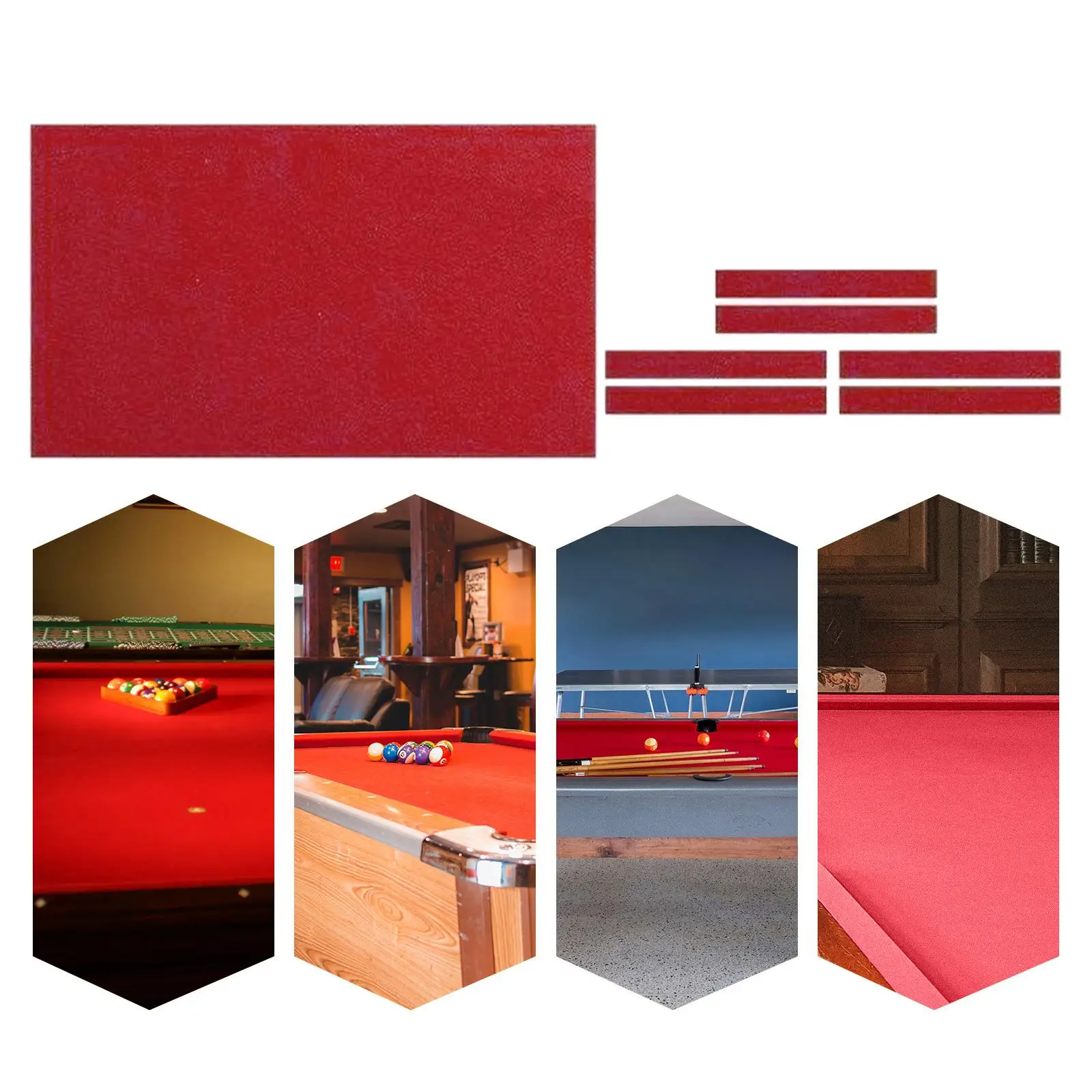 Professional Billiard Pool Table Cloth Mat Cover Felt Accessories 7/8/9 Ft Billiard Table Cover Snooker Cloth Felt Set