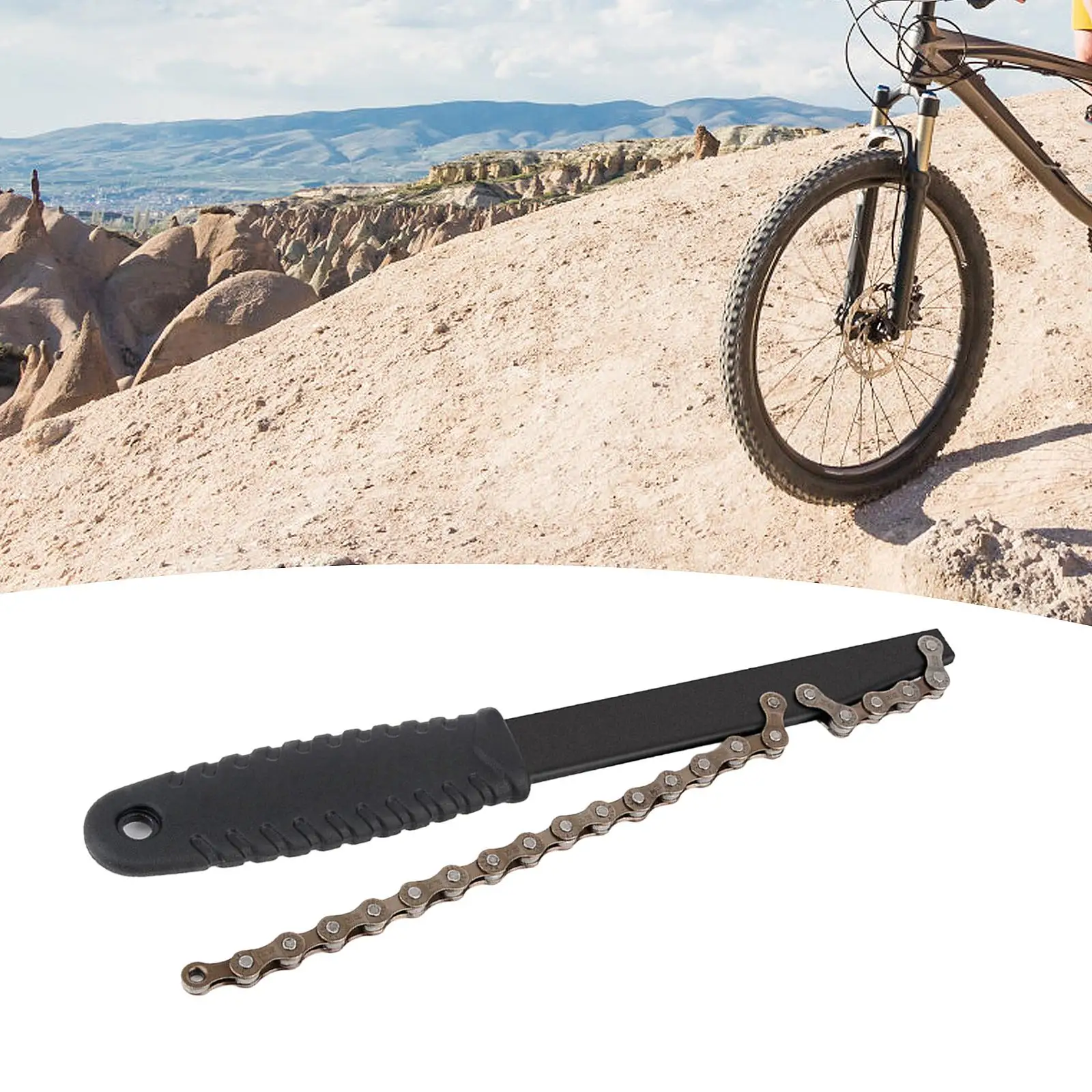 Bike Cassette Removal Tool Freewheel Wrench Wrench Durable Hand Tool Cassette Tool Chain Whip Bottom Tool for Riding Outdoor