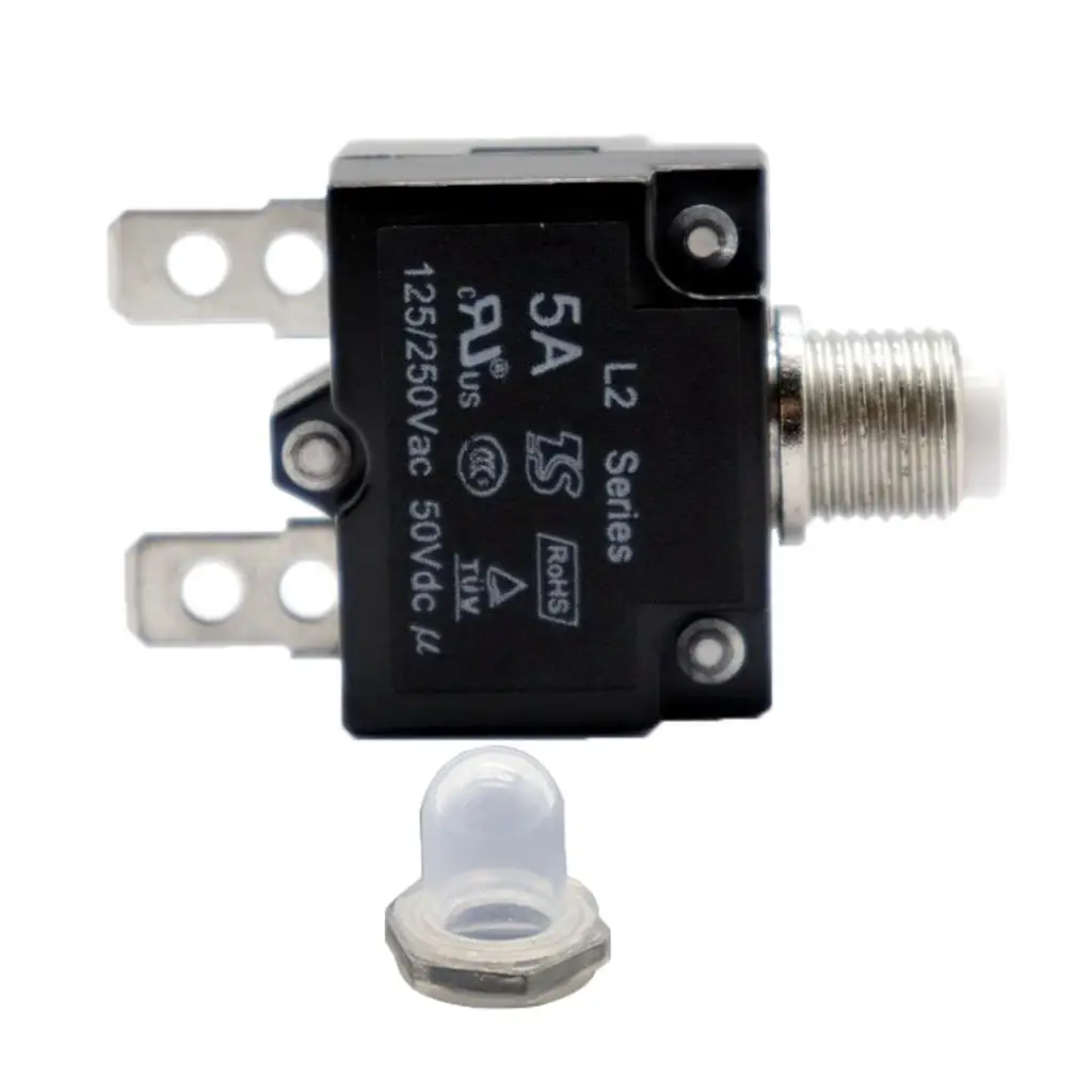 5Amp Circuit Breaker Thermal Breaker Thermal  Switch for  AC 125/250V 50V DC