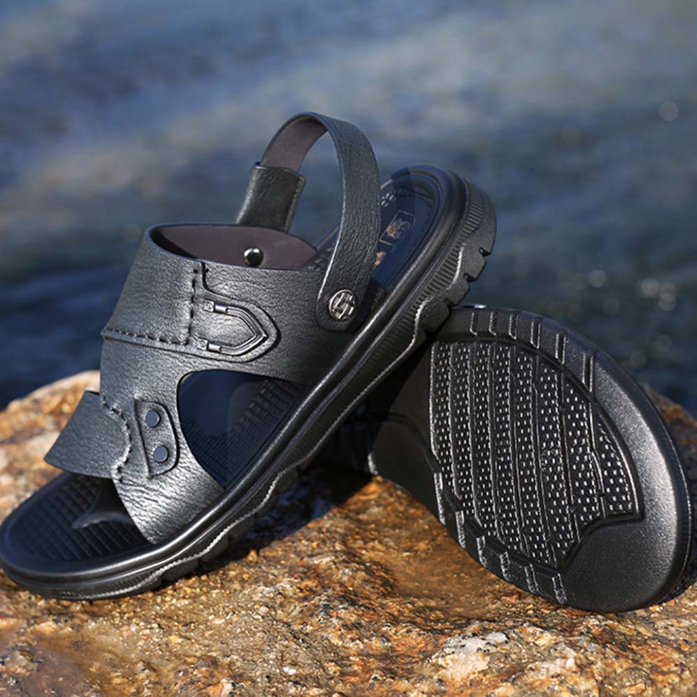All-Match männliche Sandalen rutsch feste weiche Strands chuhe für die tägliche Party arbeit – Detail 1