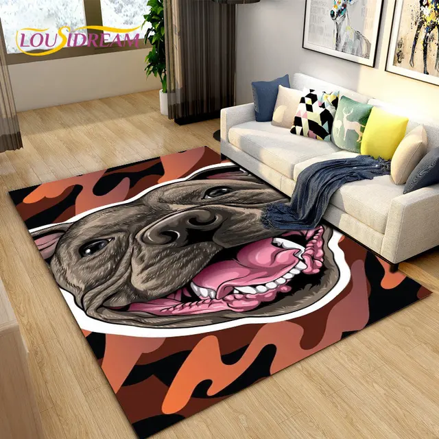Colorful Pit Bull Dog Rug Sport Decor Gift Floor Decor Living Room Carpet Rug  Area Rug - 2b9b88abbf8f - Hot Sale 2023