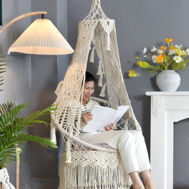 Hanging bohemian online chair