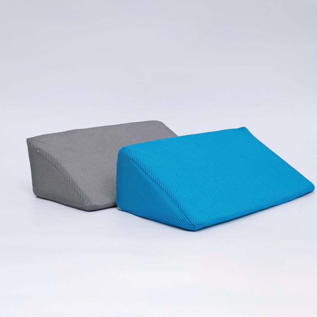 Wedge Pillow Leg Bolster Eevated Body Soft Side Sleep Pillow Bed Wedge for Bedroom Pregnant Women After Surgery Seniors Adults