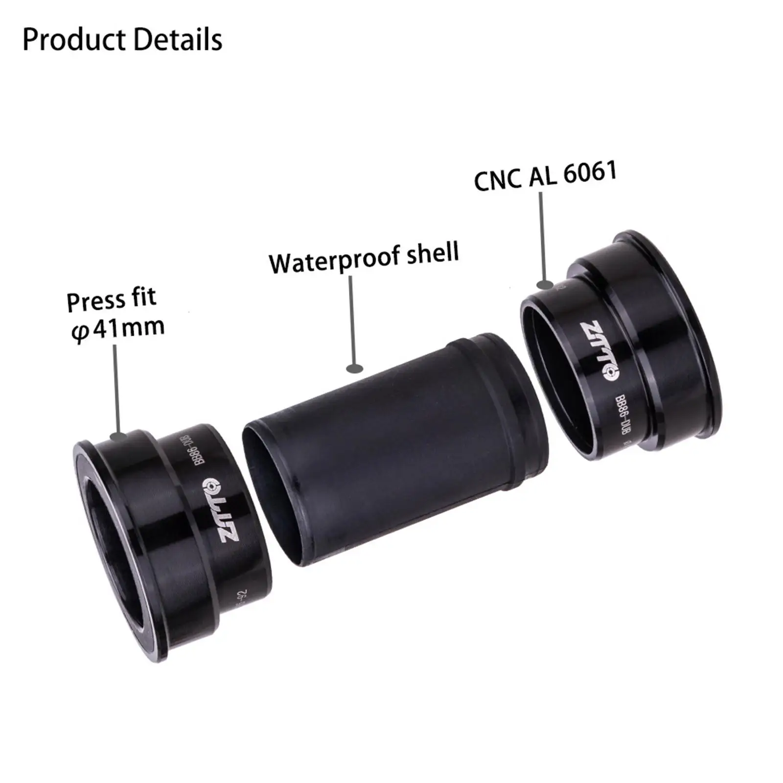 Bike Press Fit Bottom Bracket 29mm Crankset MTB Road Bicycle BB Replacement