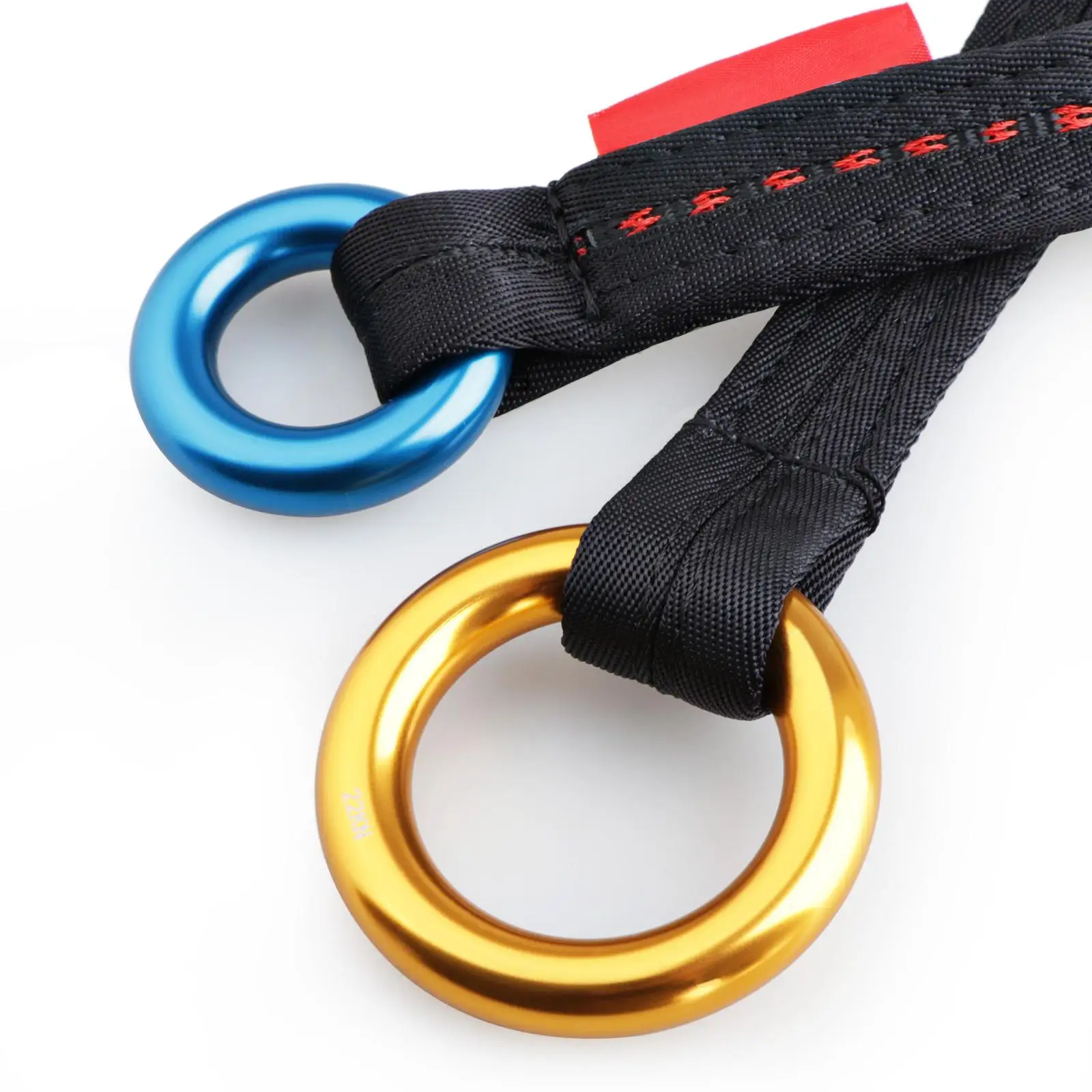 2Pcs Polyester Friction Saver Rope Loop Protector Equipment Rappel Ring 90cm 