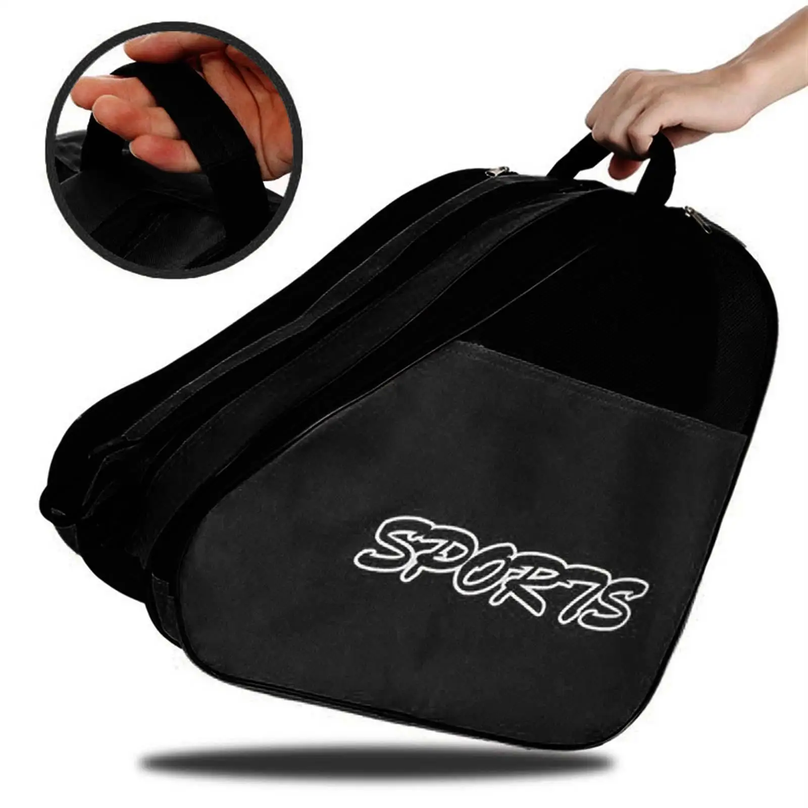 Durable Skating Shoes Bag Breathable Adjustable Shoulder Strap Kids Inline Skates Bag Case Roller Skates Bag