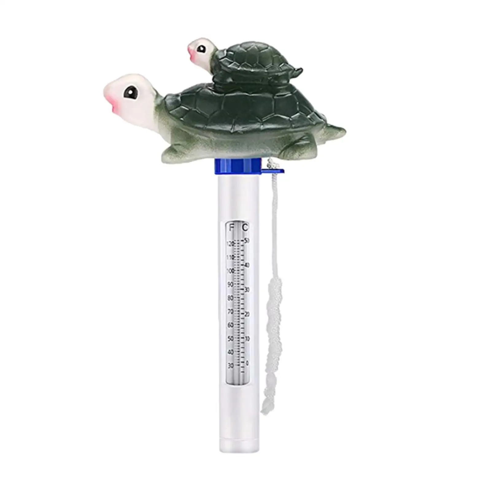 Turtle Floating Pool Thermometer Temperature Gauge C/Outdoor Indoor