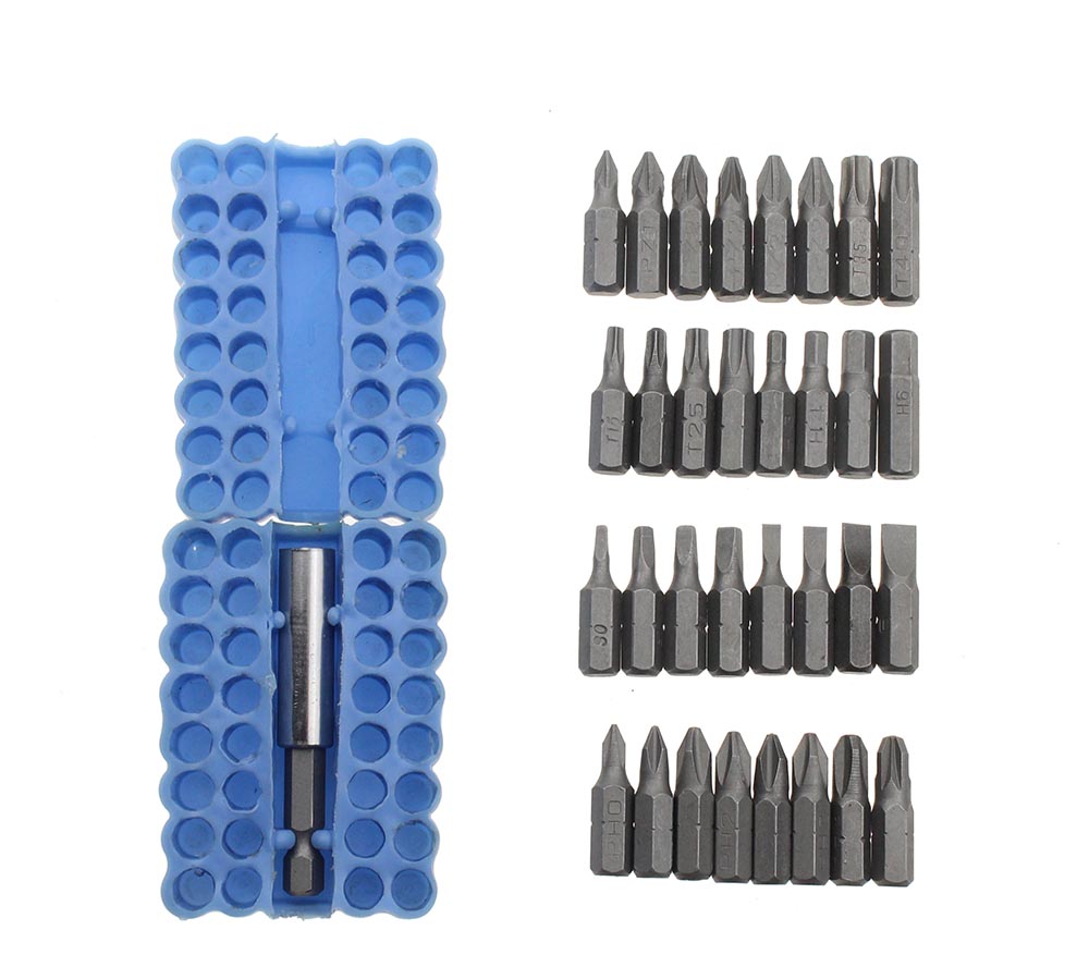 33-in-1-Hohlschraubendreher-Bit-Set für Sicherheitsschrauben, Sechskantschrauben-Bit-Set für elektrische Schraubendreher-Zubehörteile, 2 Ausführungen – Detail 6