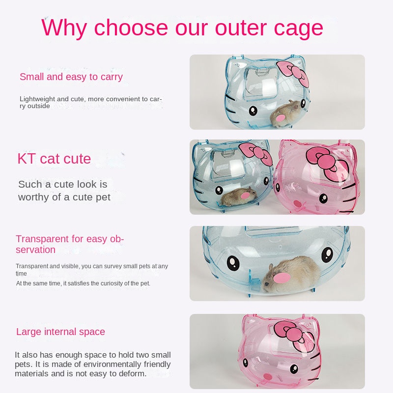 hello kitty hamster cage