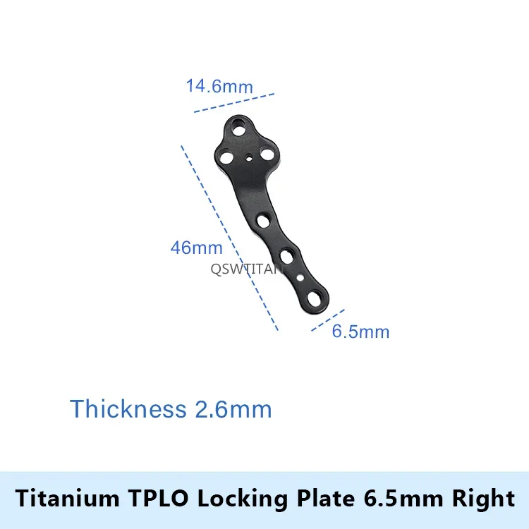 Titanium TPLO locking Plate ALPS Bone Plate Orthopedic Surgical Instruments Veterinary Pet Animal 1pcs