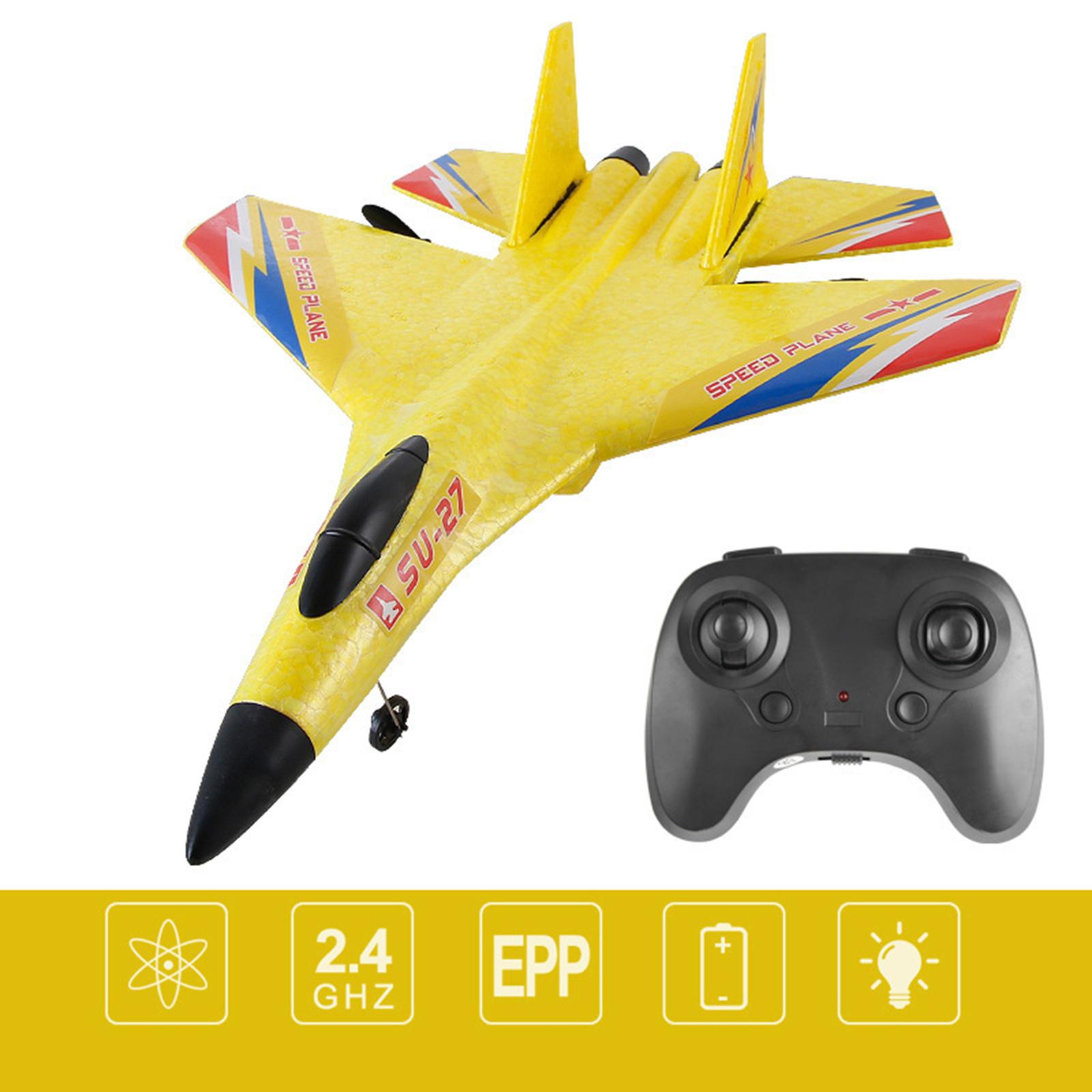 2.4G SU27 Remote Control Aircraft Fixed Wing Ready to Fly for Kids Adult
