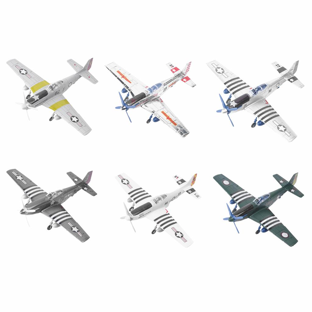 1/48th WWII Fighter Plastic Aircraft Assembly Model Kits Gift