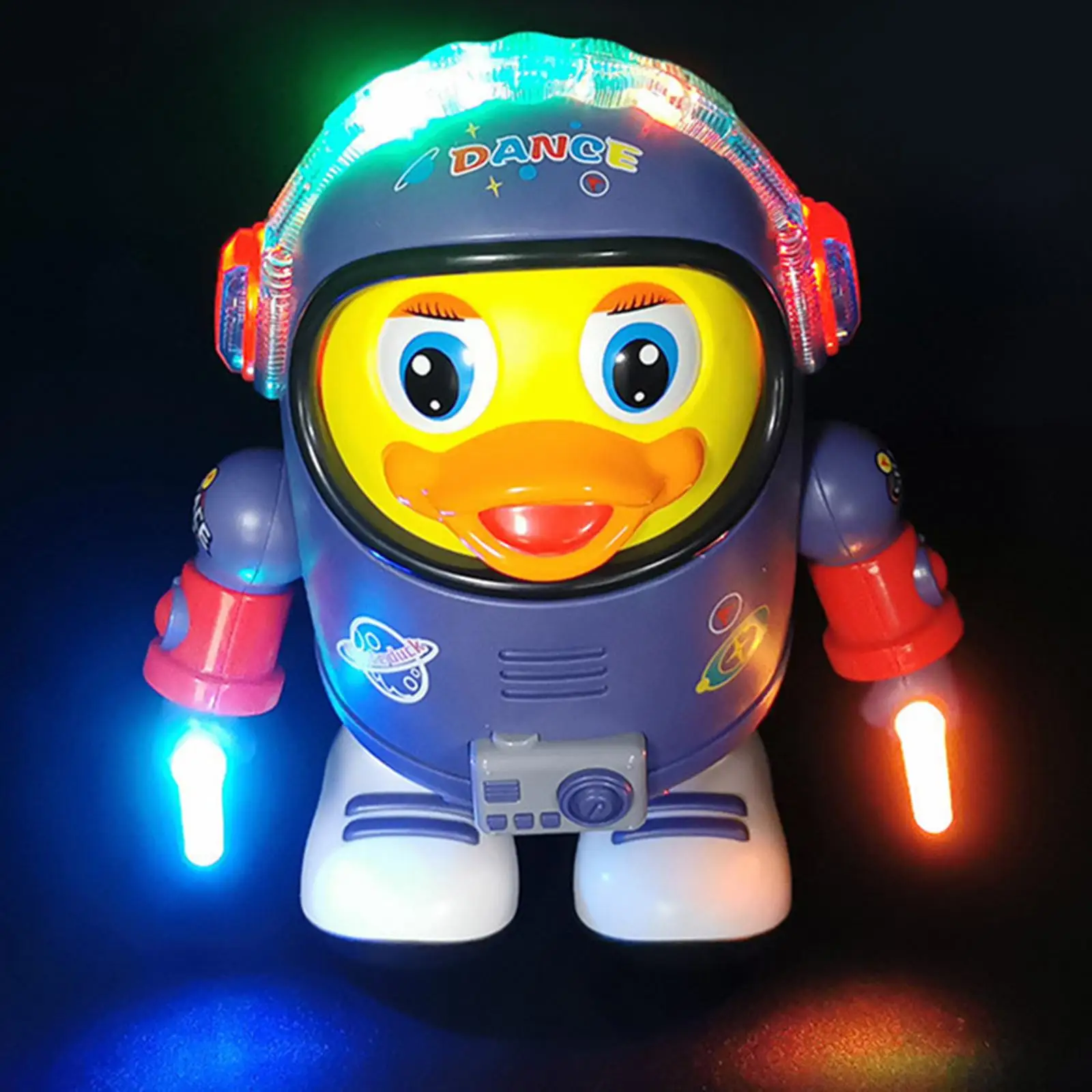 Baby Electric Dancing Duck Toy Battery Powered Electric Walking Duck Toy with Sounds Kids Toy Gift