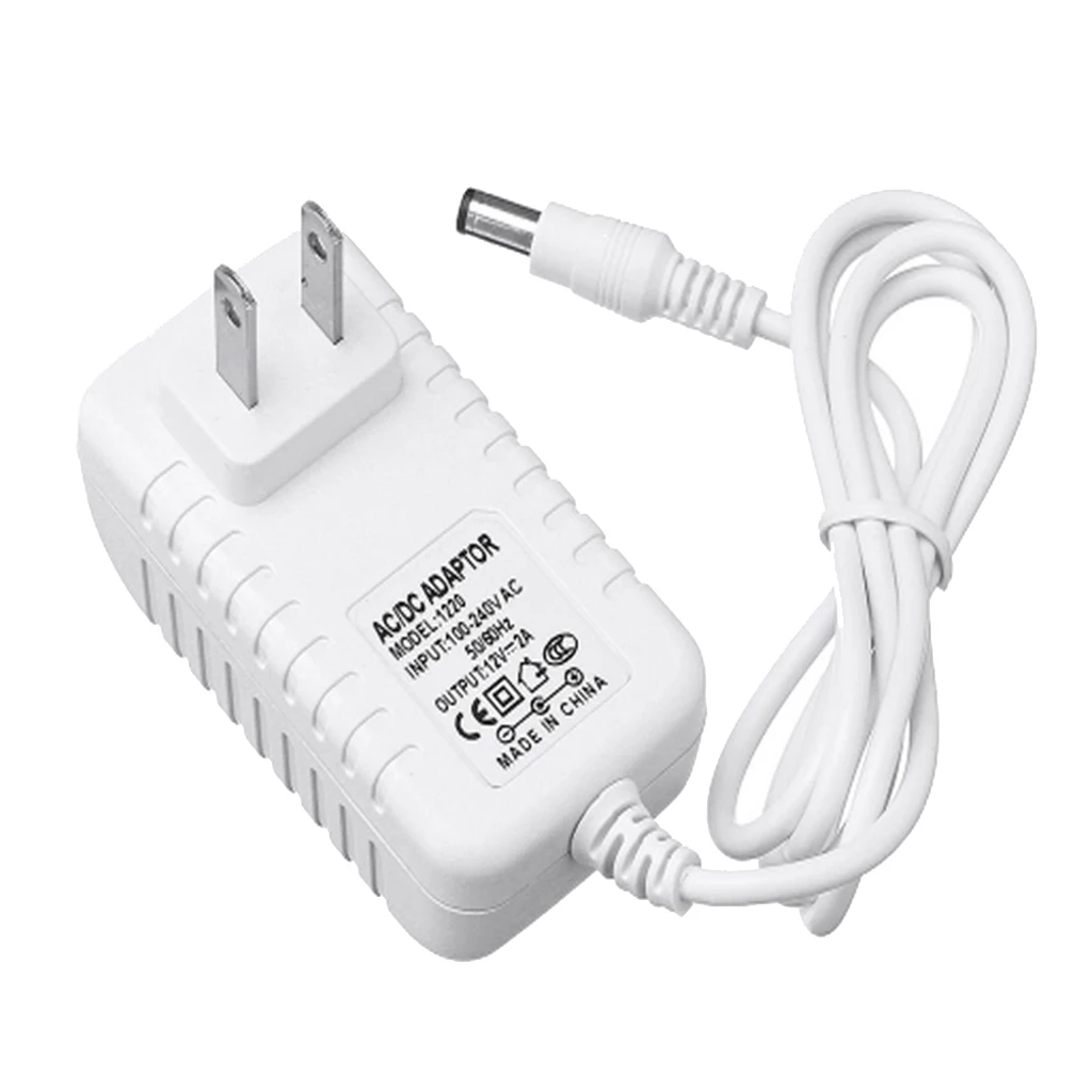 LED Lighting Power Adapter,, -240V to DC 12V,  Switching Power Supply, US  Converter for LED Strip Light and 