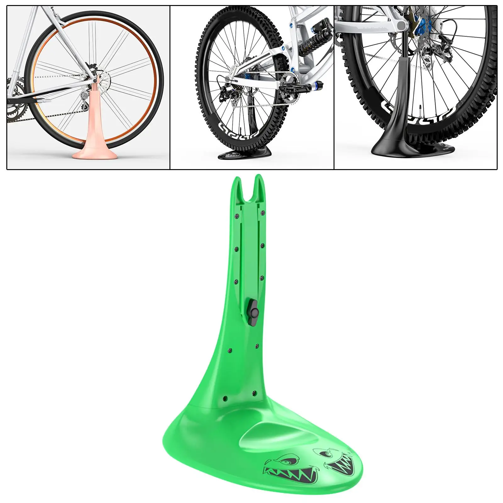 Universal Bike Floor Stand Aluminium Alloy  Parking Rack Stand for Indoor Outdoor