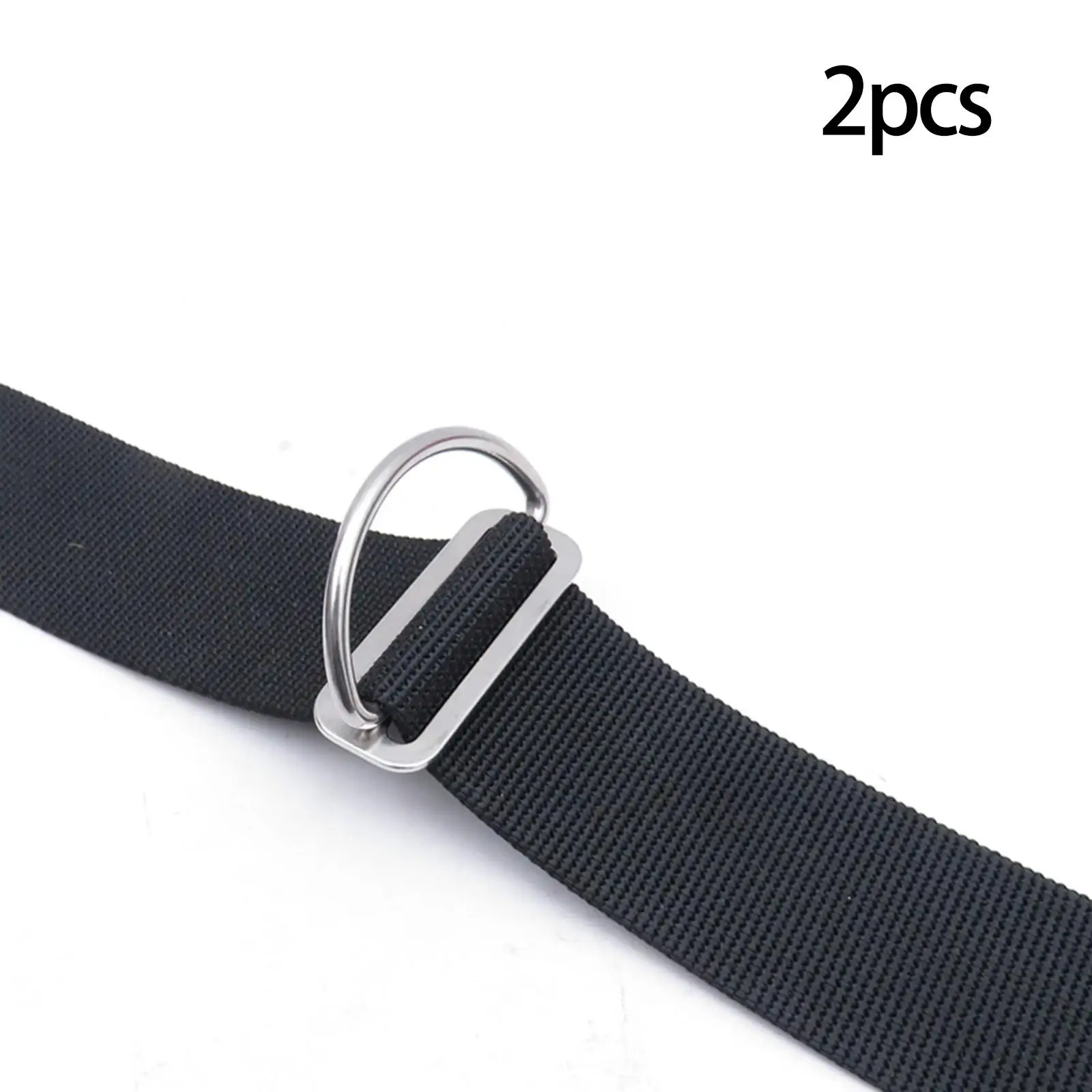 Weight Belt Keeper Stopper BCD Accessories Scuba Diving D Rings for Freediving Surfing