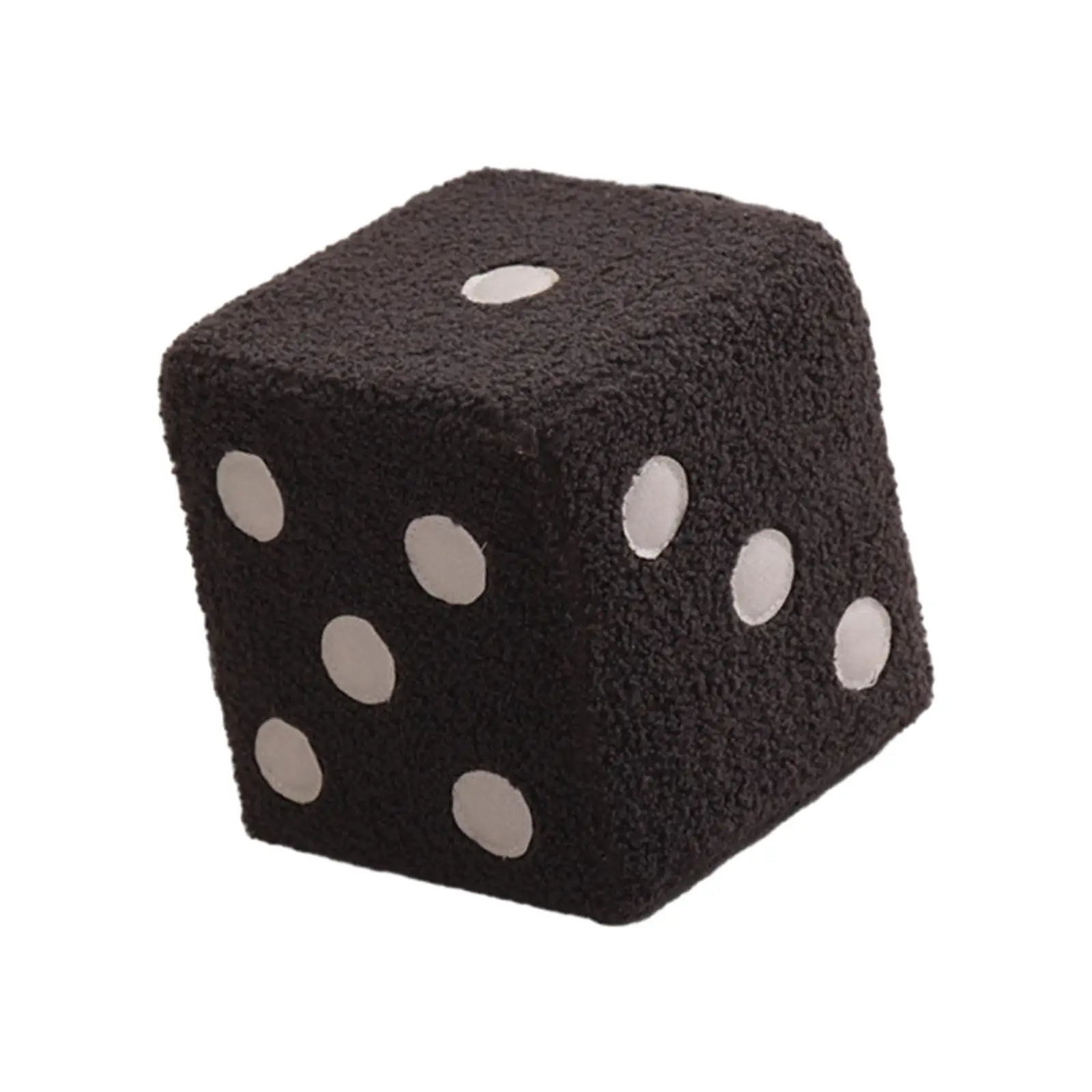 Dice Cubic Foot Stool Non Slip Furniture Shoe Changing Stool Dice Cube Ottoman for Apartment Entryway Dressing Room Home Doorway