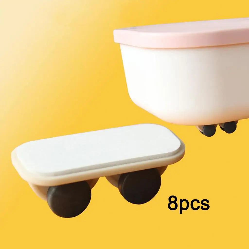 Casters Self- Casters Universal Furniture Casters with Self  Rollers for Storage Boxes Platform Carts