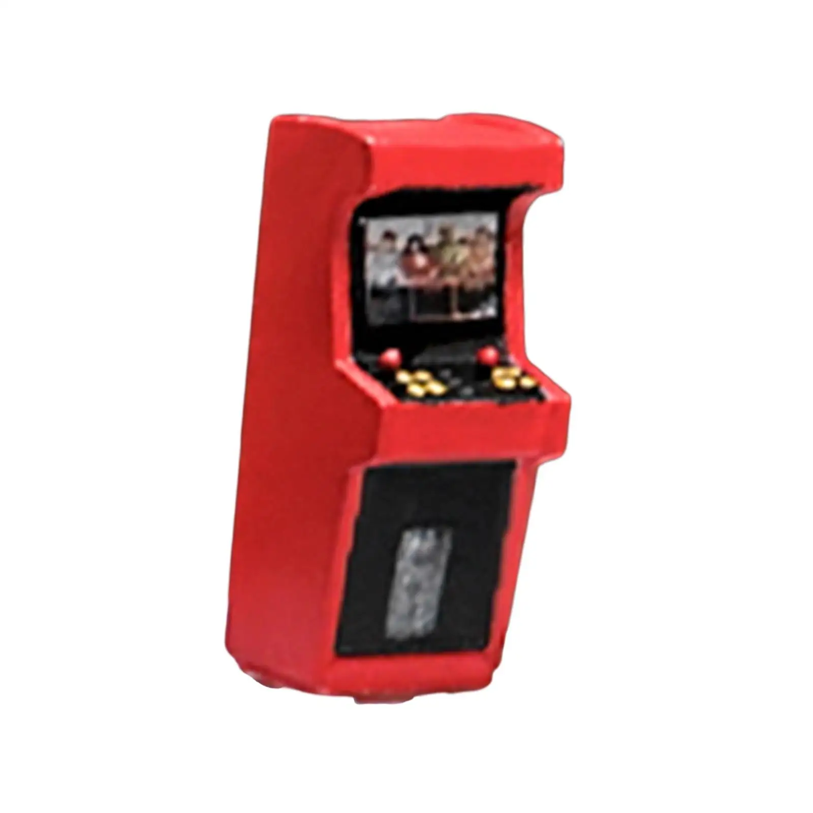 Retro Arcade Game Machine Model Accessory 1: 64 Handcrafted for Game Console
