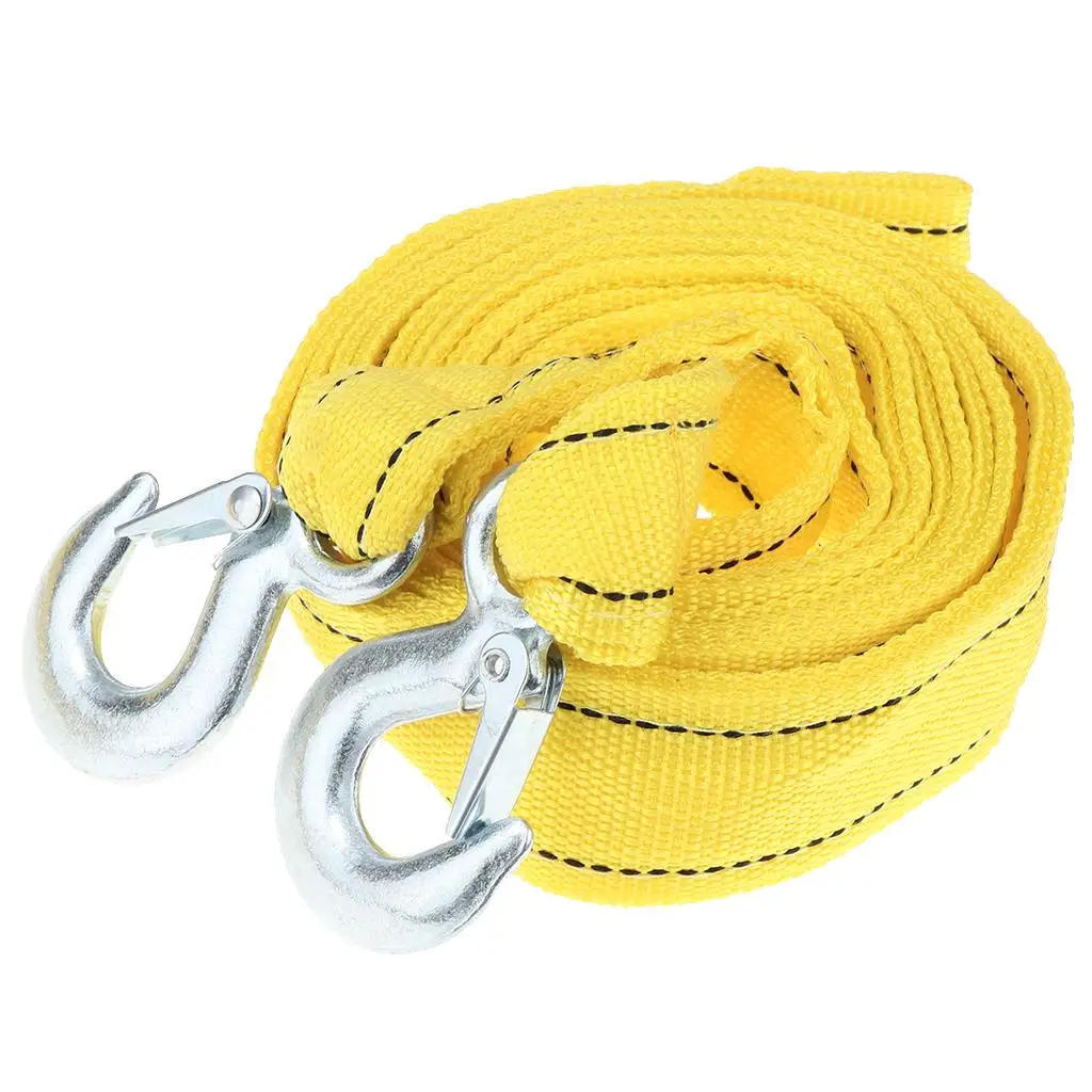 Towing Strap Tow Rope Nylon Trailer Belt 4M 5 Tons Heavy Duty 