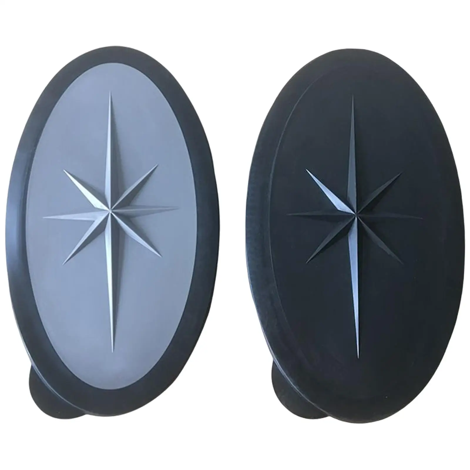 Oval Hatch Cover Boat Accessories Waterproof Non-Slip ABS Boat Hatch Lid Kayak Fit for Water Sport Canoe Yacht