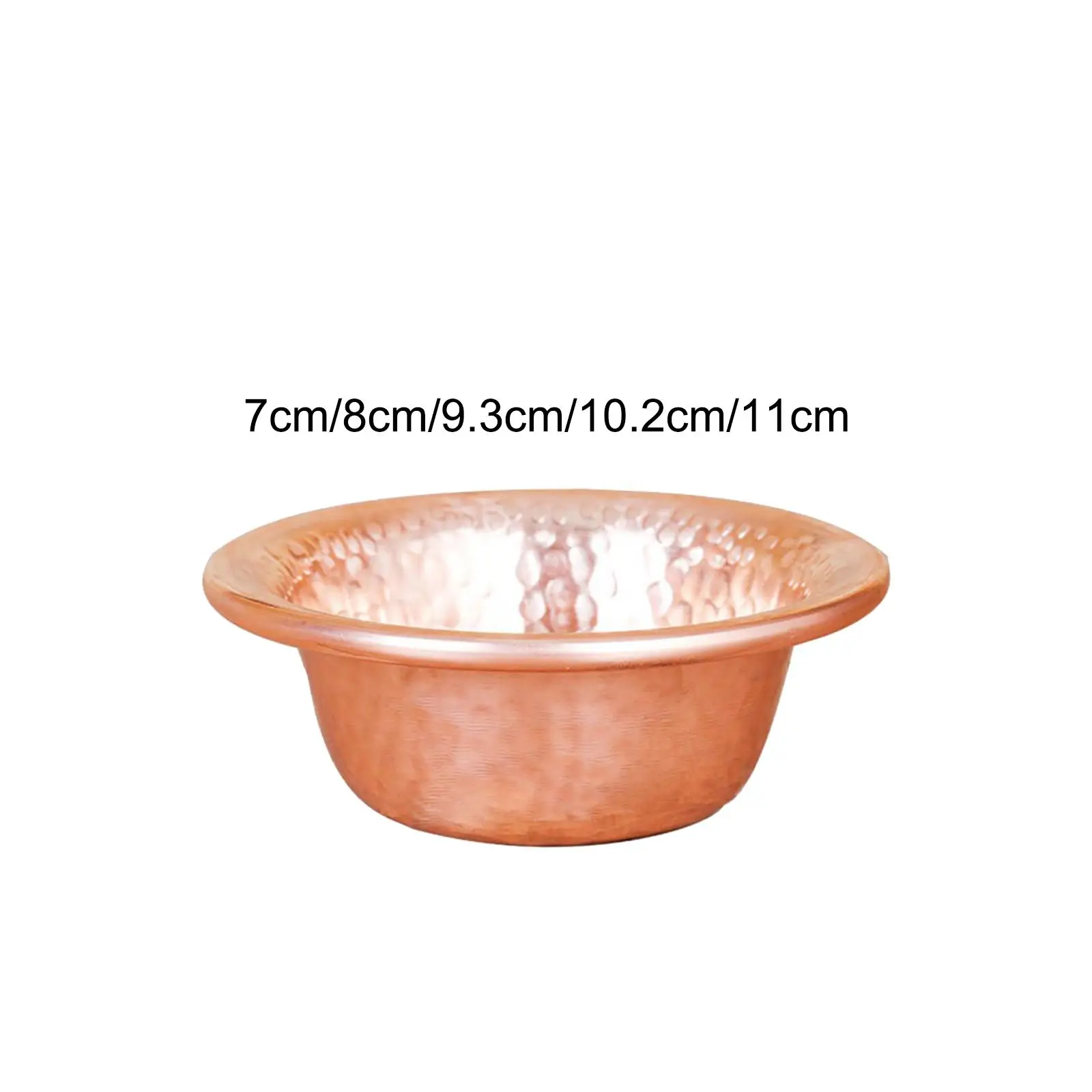 Small Copper Bowl Tribute Bowl for Rituals Sacrifices Kitchen Meditation