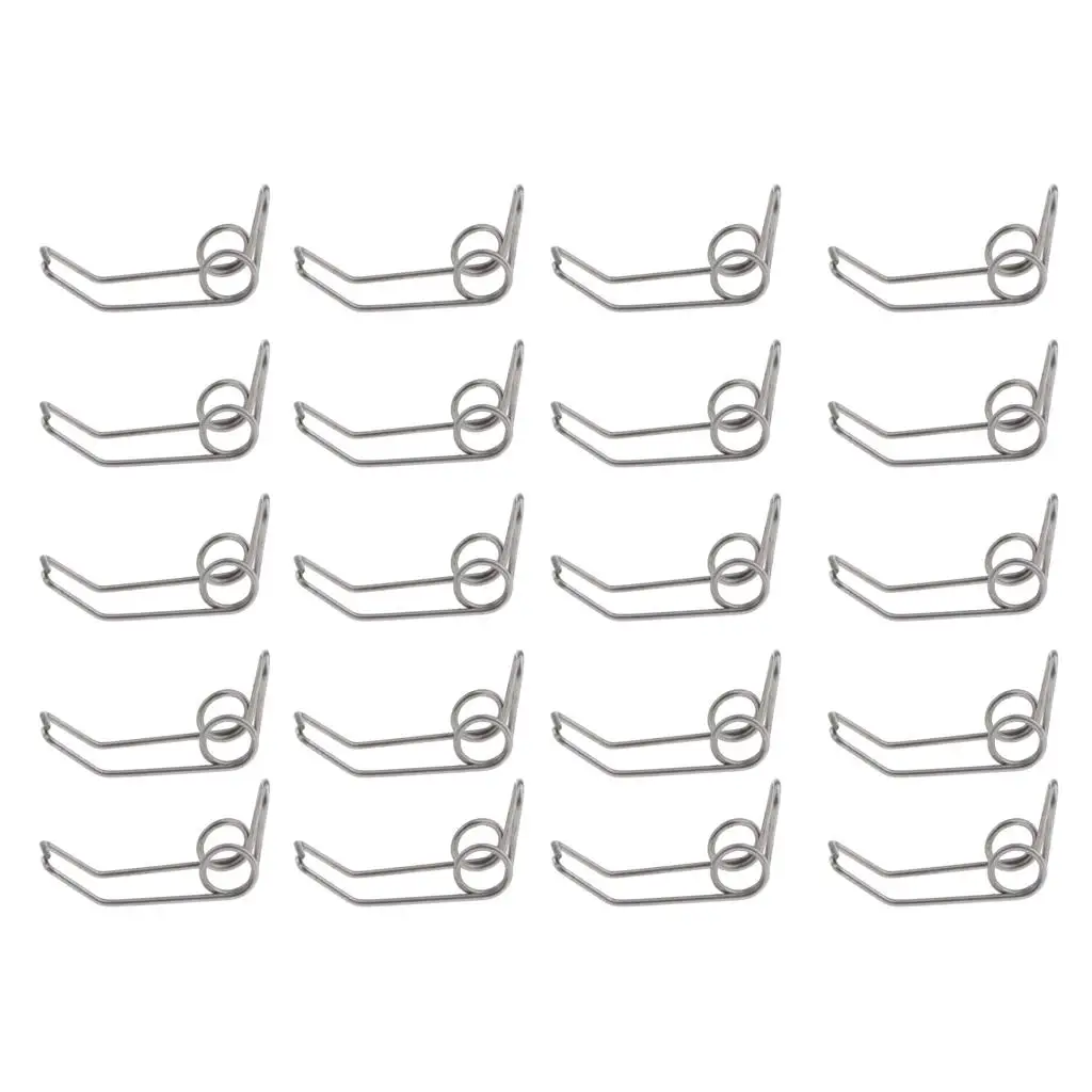 Pack of 20 Stainless Steel Trumpet Spit Value Springs Accessory