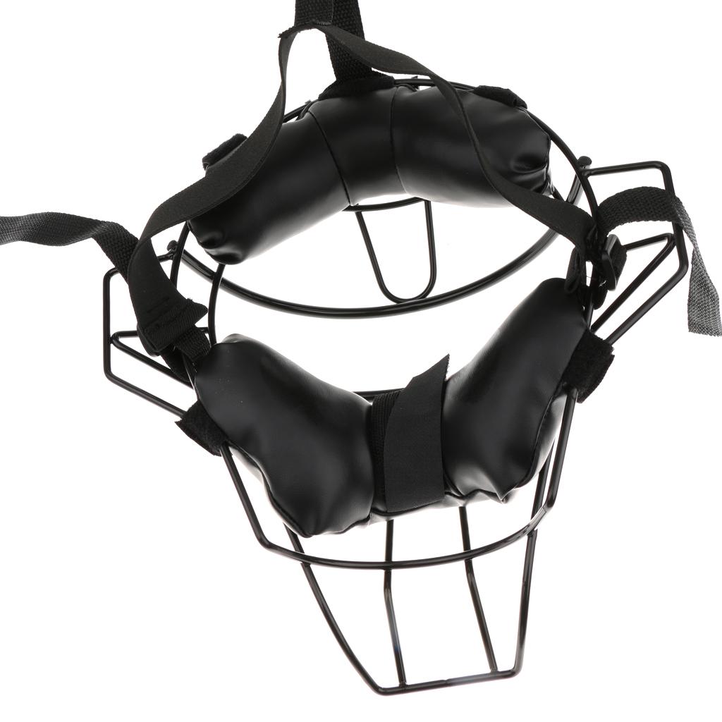 Adjustable Baseball Softball Umpire Catchar Mask With  For Adult