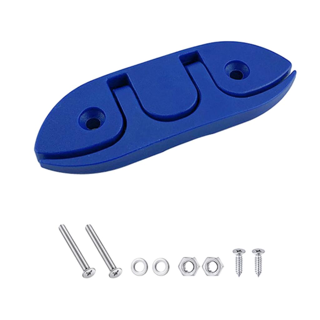 120mm Boat Flip up Folding Pull up Cleat W/Screws Hardware