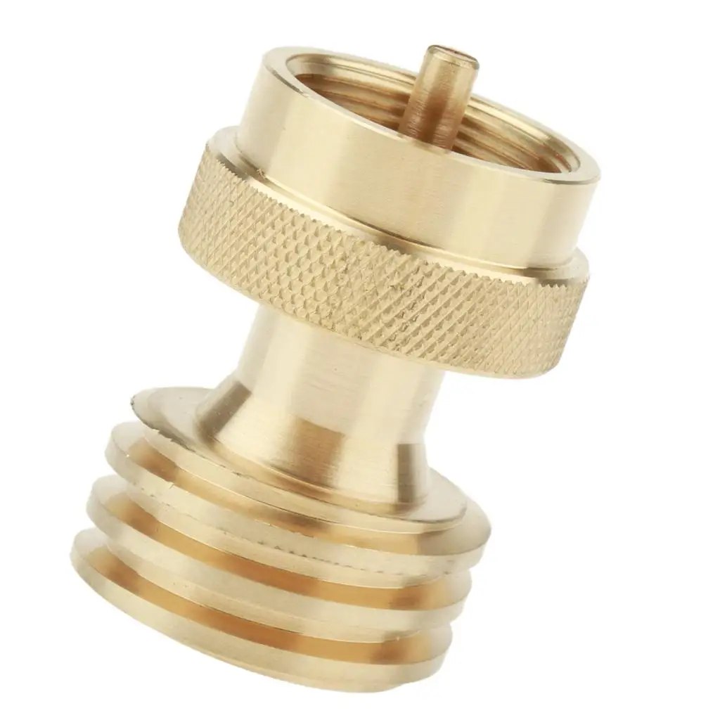 Brass Gas Steel Bottle Propane Tank Adapter Converter for Disposable