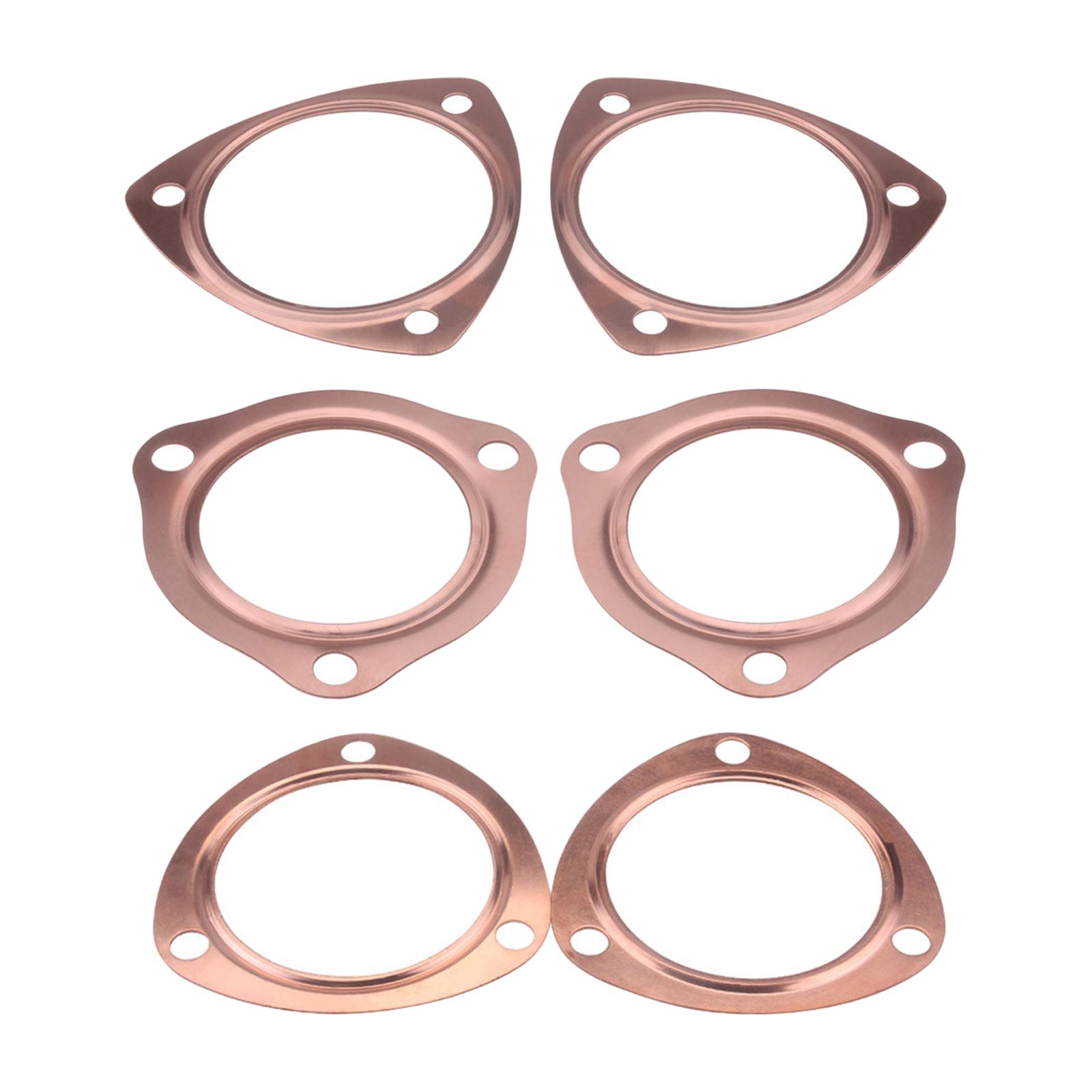 Header Collector Gaskets Colorfast for Sbc Bbc 302 350 454 Accessory