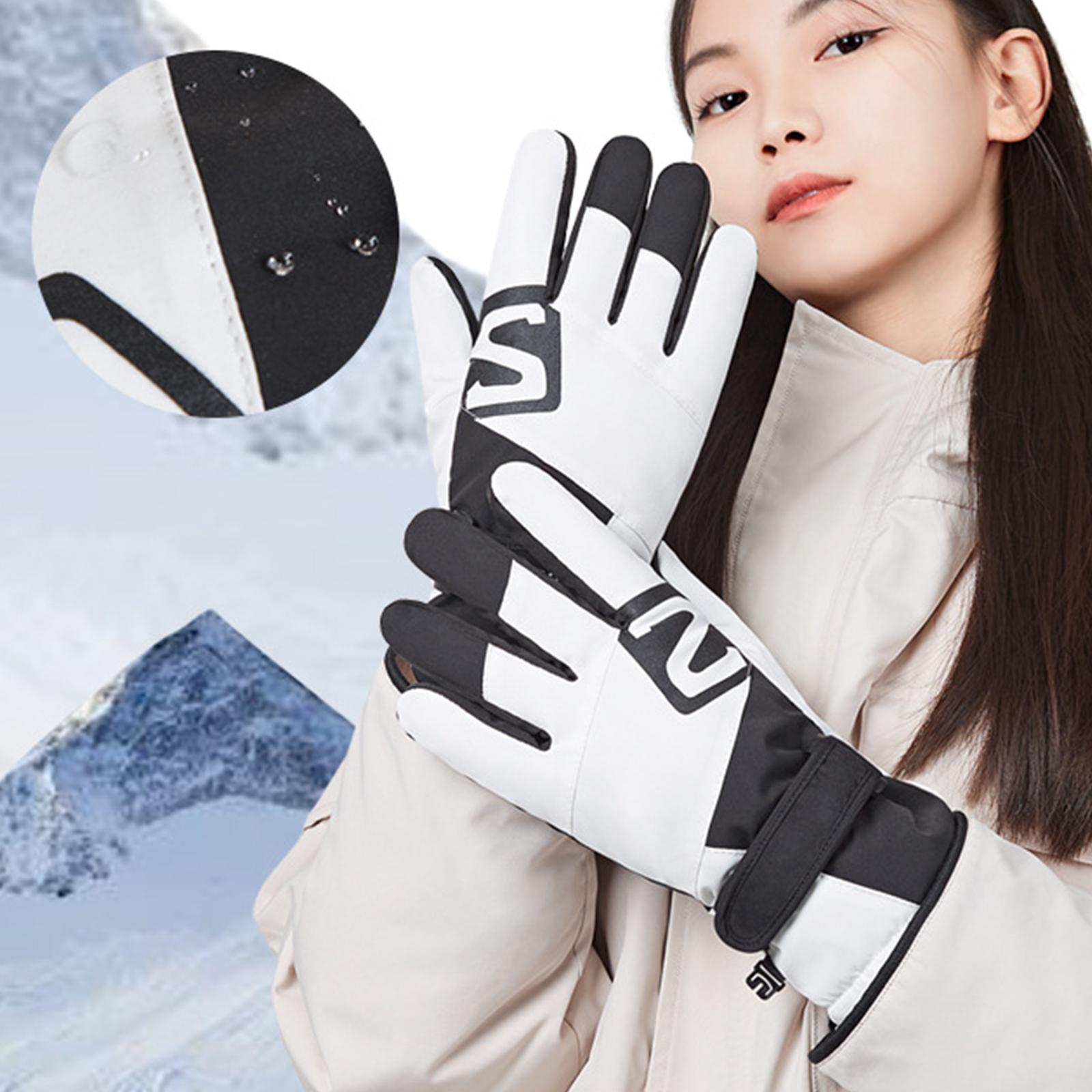 Winter Ski Gloves Touchscreen Mittens Snow Ski Gloves for Snow Skiing Biking