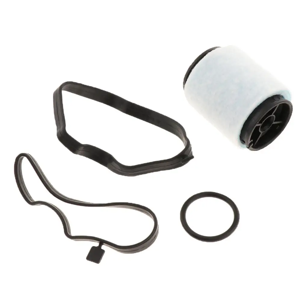 Crankcase Oil Filter Breather Separator with Gaskets& for BMW E46/E39, Easy Installation