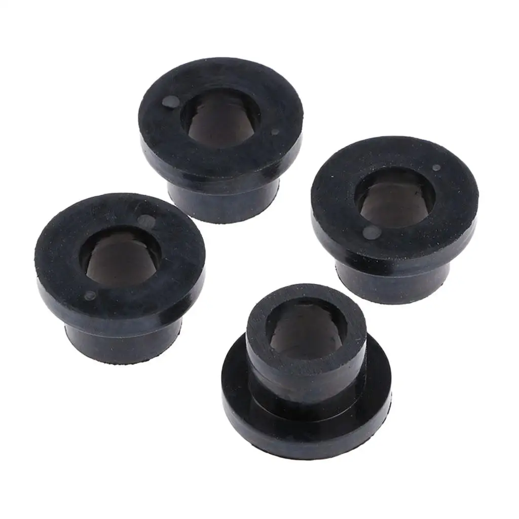 4PCS Handlebar Damper Bushings Riser for Touring