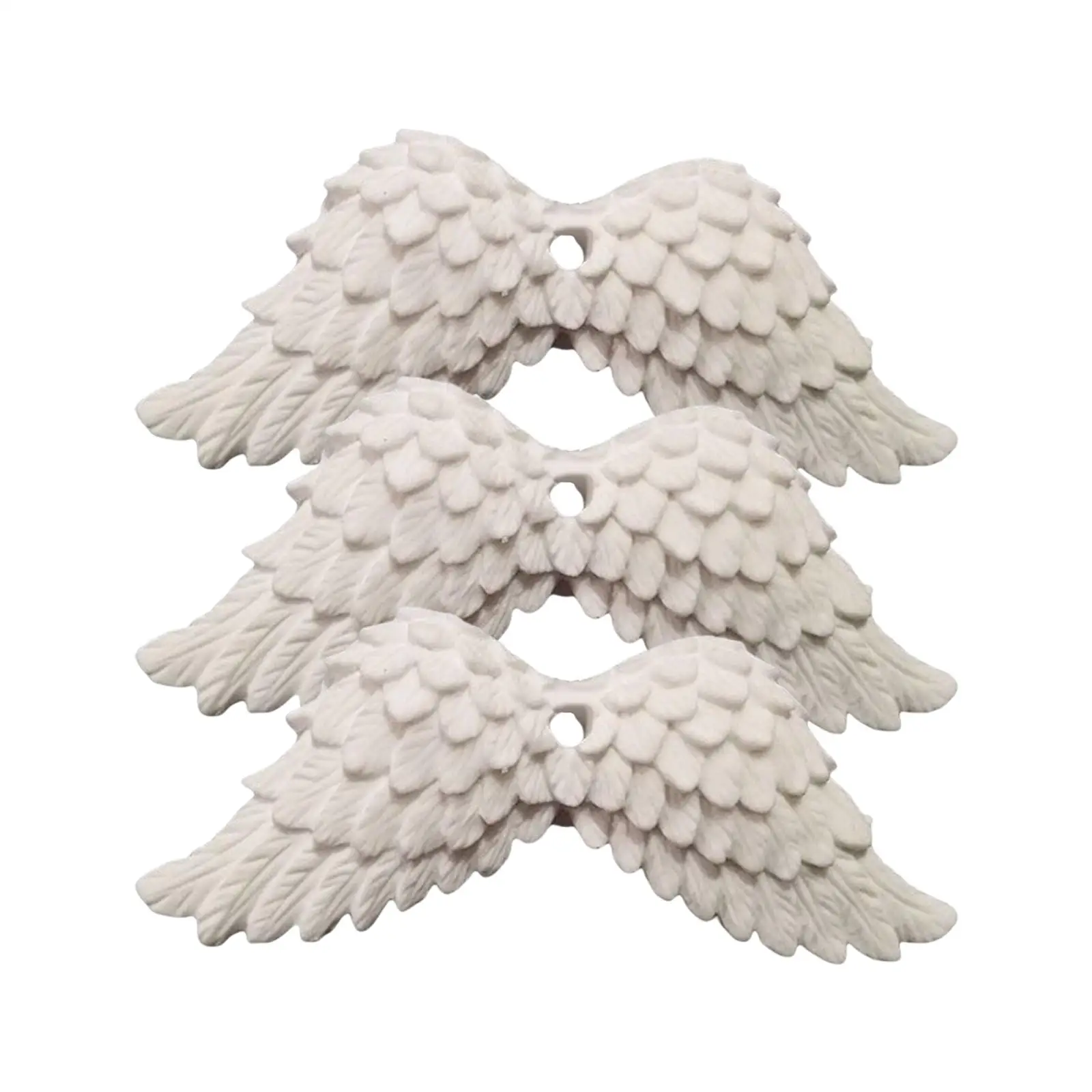 3x Car Wings Pendant Ornament Decoration Simple Diffuser Gypsum for Toilets