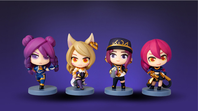 LOL KDA ミニフィギュアセット　未開封 K/DA ミニフィギュアセット – FUTAROKU