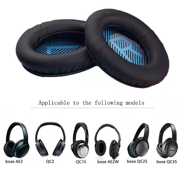 交換用boseクワイアットコンフォートqc 2 15 25 35 qc35 ii耳クッションbose QC35 QC25 QC15 AE2  soundtrueヘッドホン耳パッド