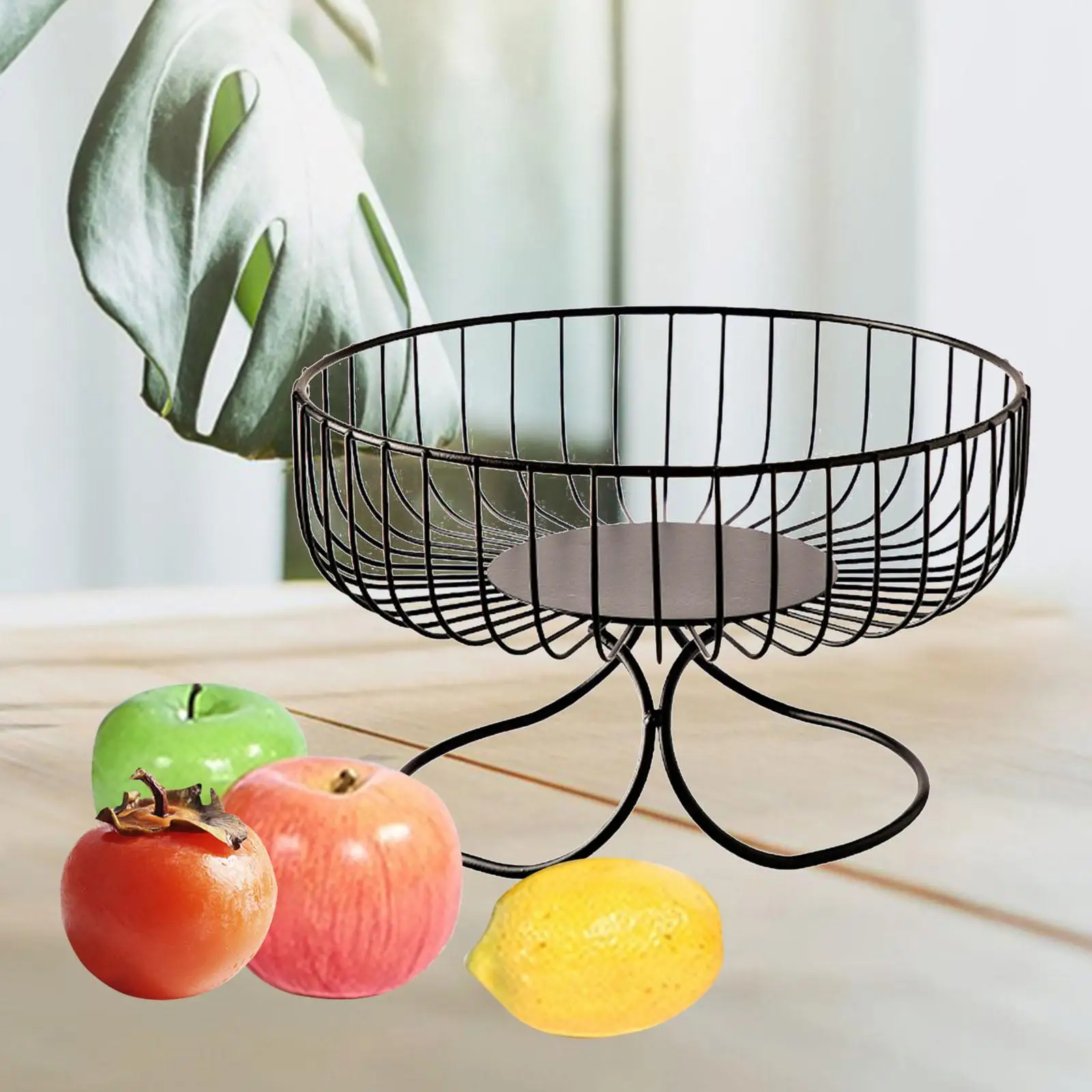 Modern Fruit Basket Snack Basket Portable Display Basket Home Storage Countertop Fruit Bowl Basket Holder for Kitchen Gadgets