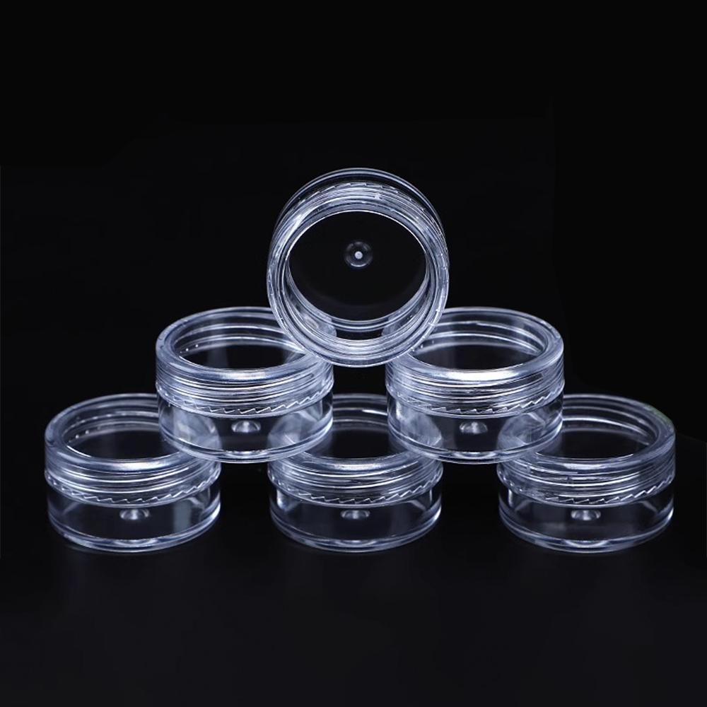 Best of 20g 15g 10g 5g 3g Mini Cream Containers Clear Plastic Jars For Cosmetics Empty Makeup Pot With Lid Eye Shadow Lip Balm Container Reviews & Tips