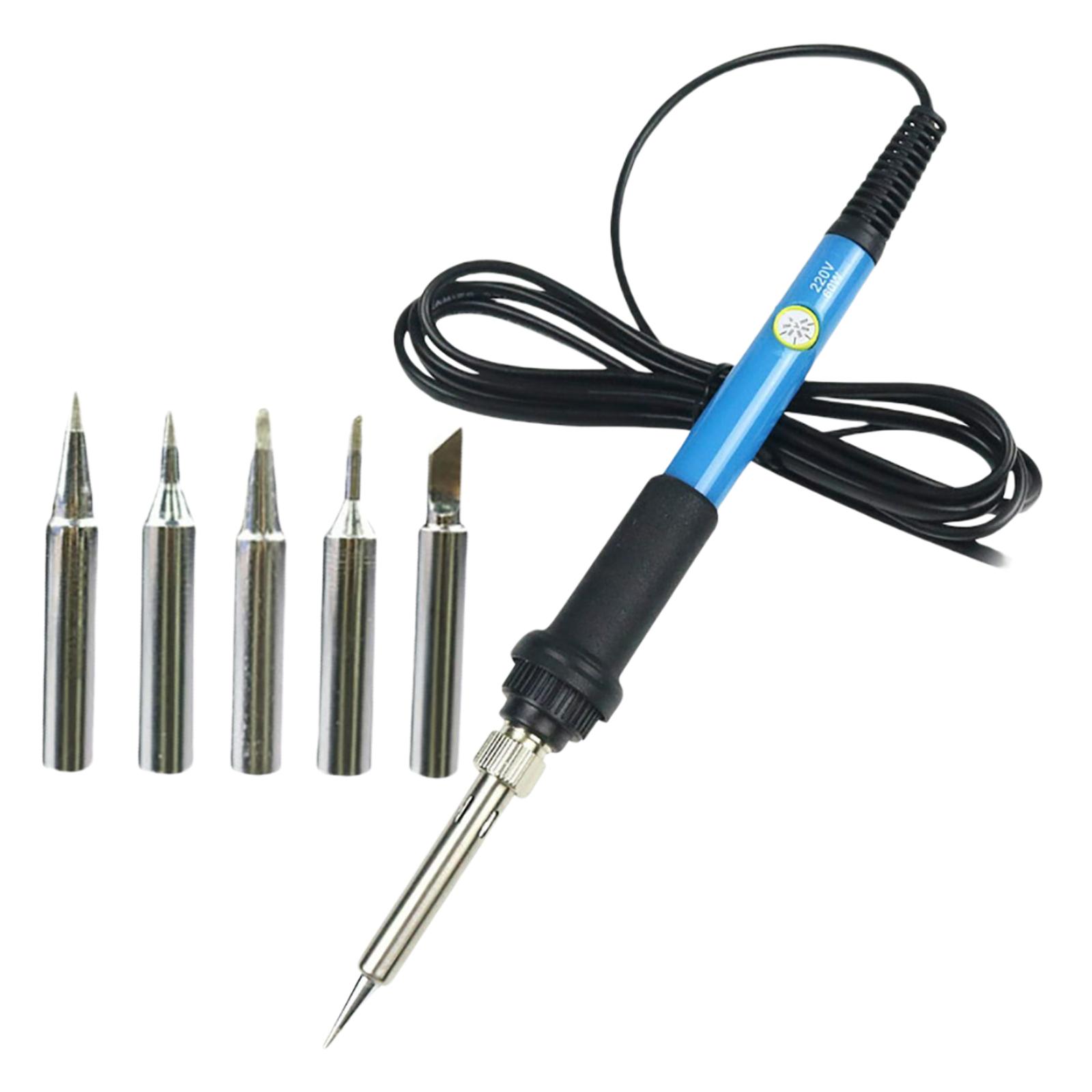 Professional Temperature Soldering Iron Set Handheld Energy Saving Heating Work Repair Electric Soldering Iron Kit for Home DIY