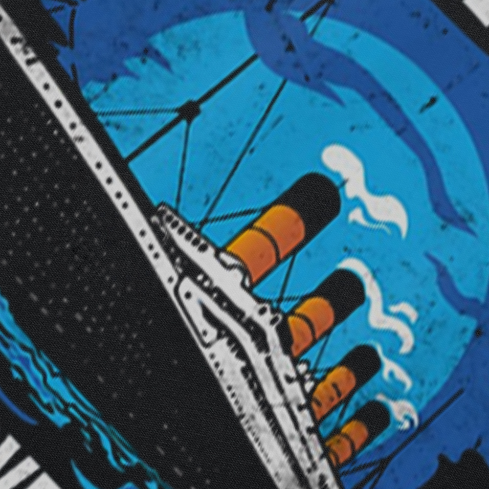 Neuheit Jungen, die einfach die segeln den Titanic T-Shirts lieben grafische Baumwolle Geburtstags geschenke Sommer Stil T-Shirt Herren bekleidung – Detail 4